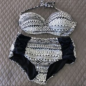 High Waist Swim Suit